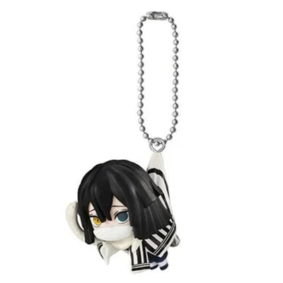 BANDAI Demon Slayer Action Figures Model Tanjirou Muichirou Sanemi Mitsuri Gashapon Pendant series Ornaments Original