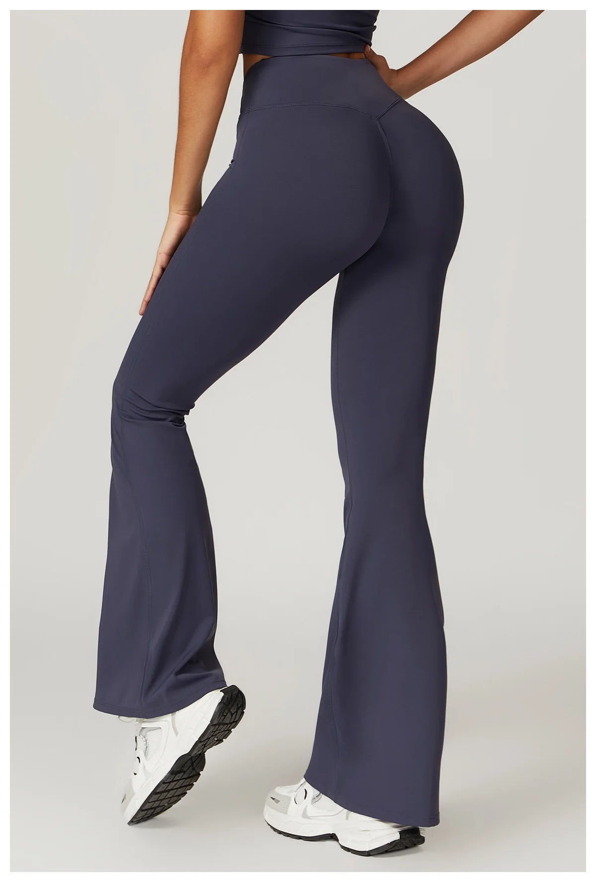 Flared Pants Women Yoga Bell-bottoms Tight Lifting Dance High Waist Tights Sport Pants Gym Running Breathable Fitness Leggings