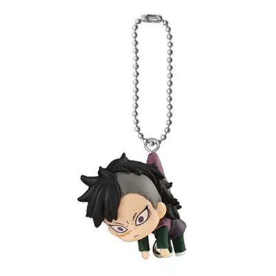 BANDAI Demon Slayer Action Figures Model Tanjirou Muichirou Sanemi Mitsuri Gashapon Pendant series Ornaments Original