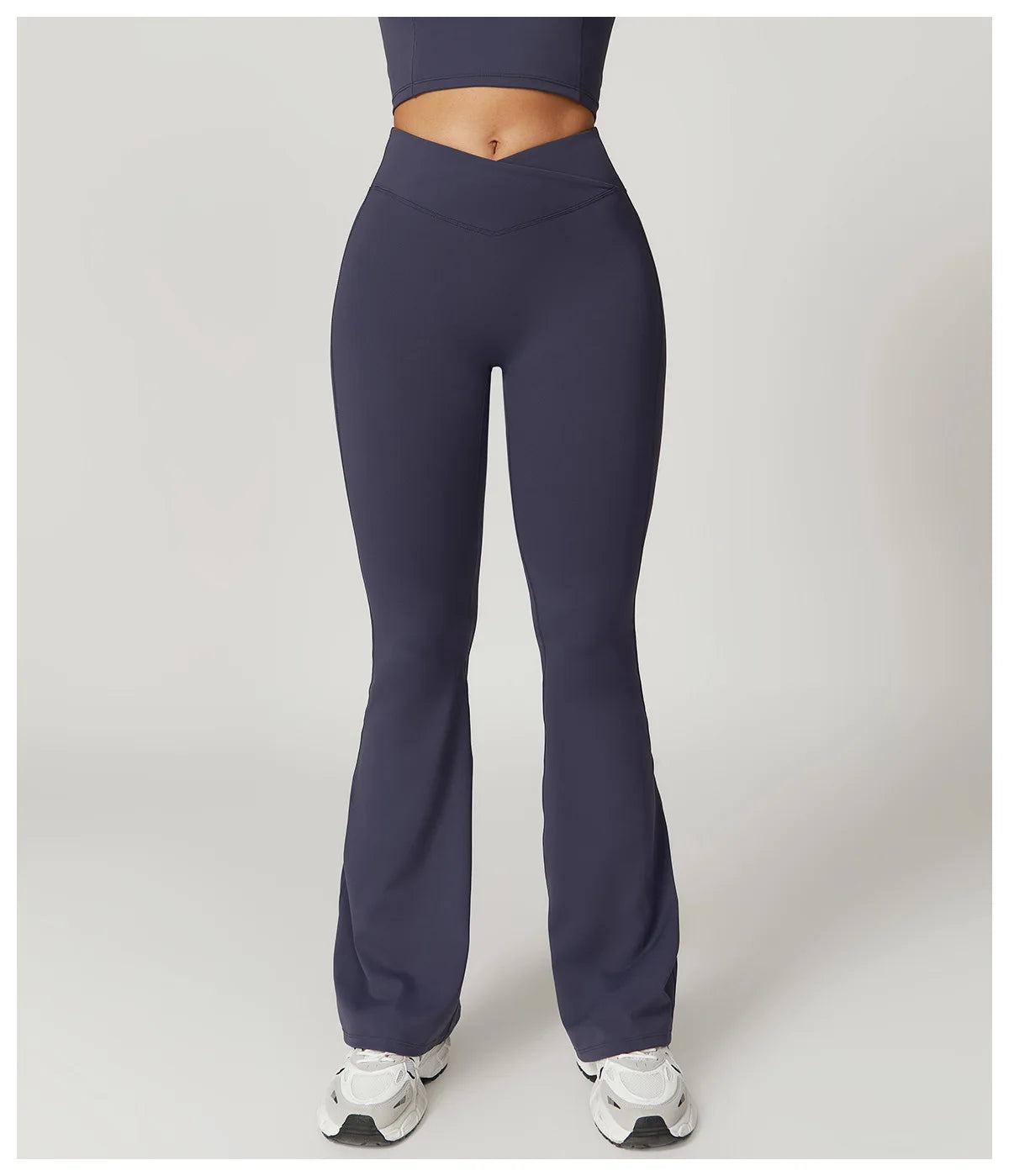 Flared Pants Women Yoga Bell-bottoms Tight Lifting Dance High Waist Tights Sport Pants Gym Running Breathable Fitness Leggings